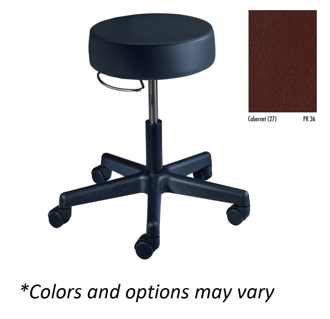 Brewer Value Plus Exam Stool, Cabernet