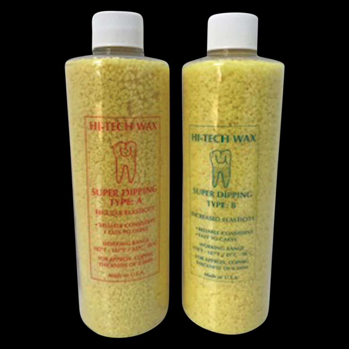 Hi-Tech Wax Super Dipping Wax Type A, 300g/Bottle