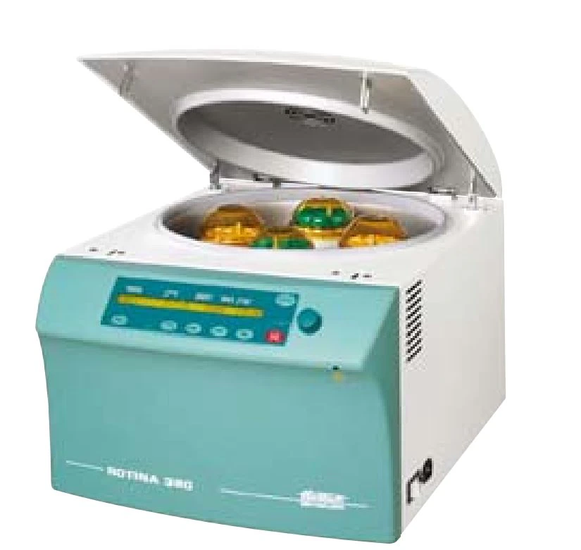 Hettich Rotina 380R Refrigerated Centrifuge, 4 x 290 mL, 15,000 rpm, with Bio-Containment