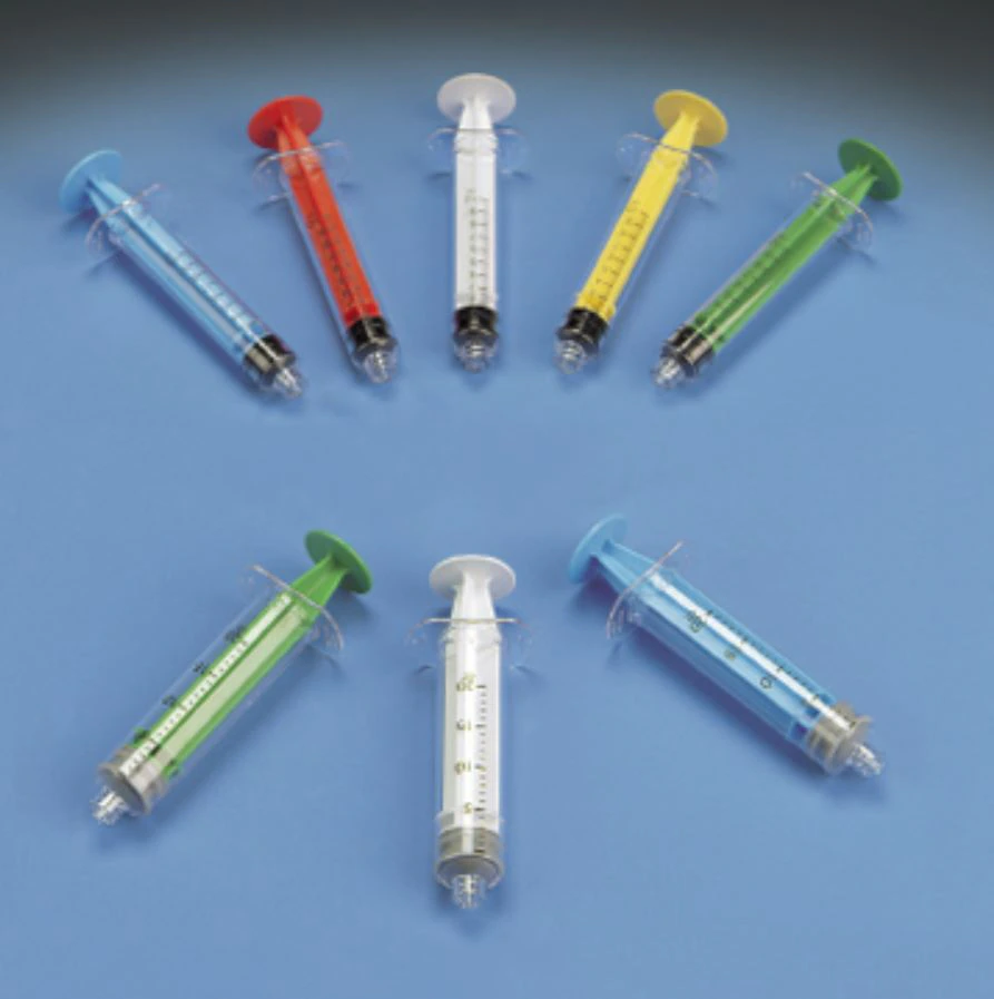 DeRoyal Piston Specialty Syringe, 10cc, Blue, No Dead Space, Without Needle, Sterile, 50/Case