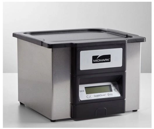 Midmark QuickClean QC3 Ultrasonic Cleaner, 3.3 gal Tabletop Unit, 115V, with Safety Basket
