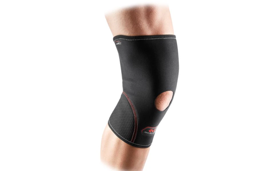 McDavid Sleeve Knee Support with Open Patella, Neoprene, Adult Size Large, Left/Right