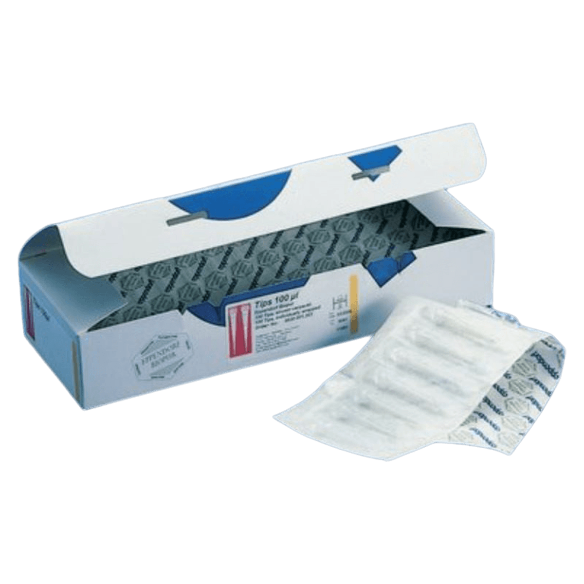 Eppendorf epT.I.P.S. Pipette Tips, 50-1250 µL, Non-Sterile, PCR Clean, Racked, 10 x 96 Tips/Package