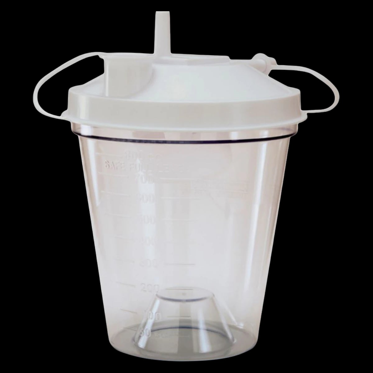 Drive Medical Designs Disposable Suction Canister with Lid, 800cc