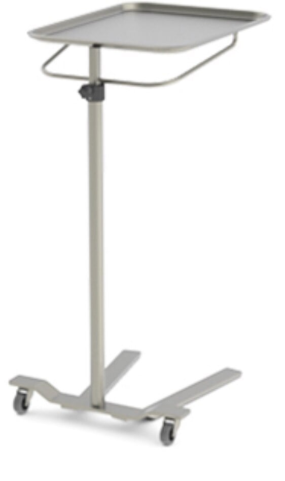 Mac Medical MRI-Compatible Mayo Stand, 19-1/8" x 12-5/8"