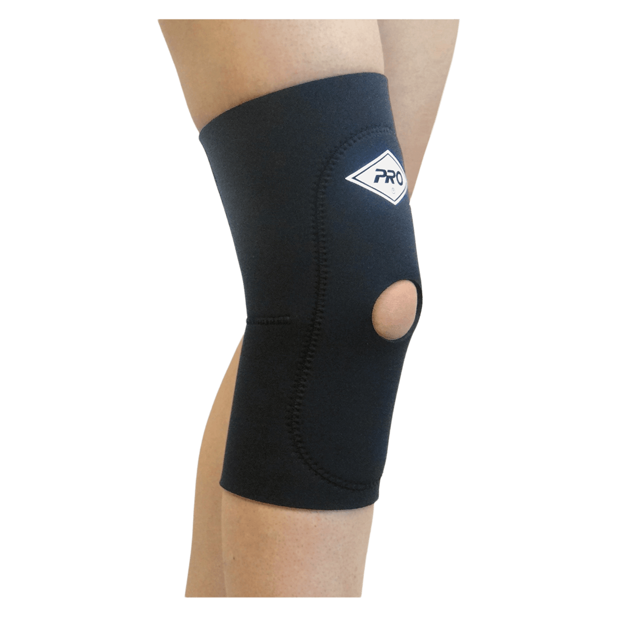 Pro Orthopedic Devices Standard Knee Support Sleeve, Neoprene/Nylon, Adult X-Small, 12-13"