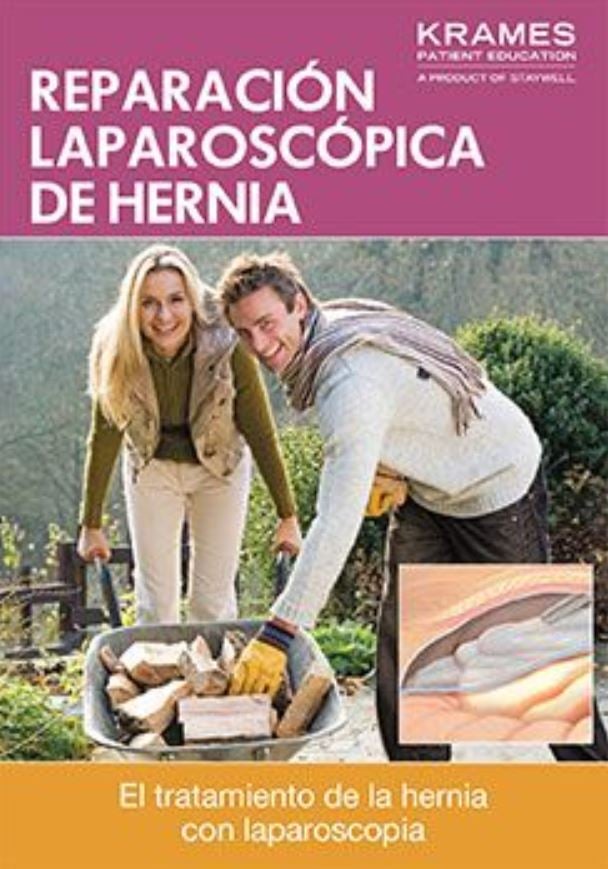 Krames Laparoscopic Hernia Repair Educational Booklet, Spanish, Each