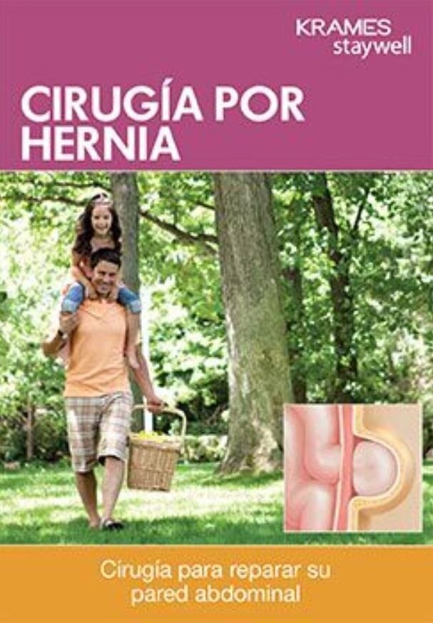 Krames Communications Hernia Surgery Educational Booklet, Spanish, Each