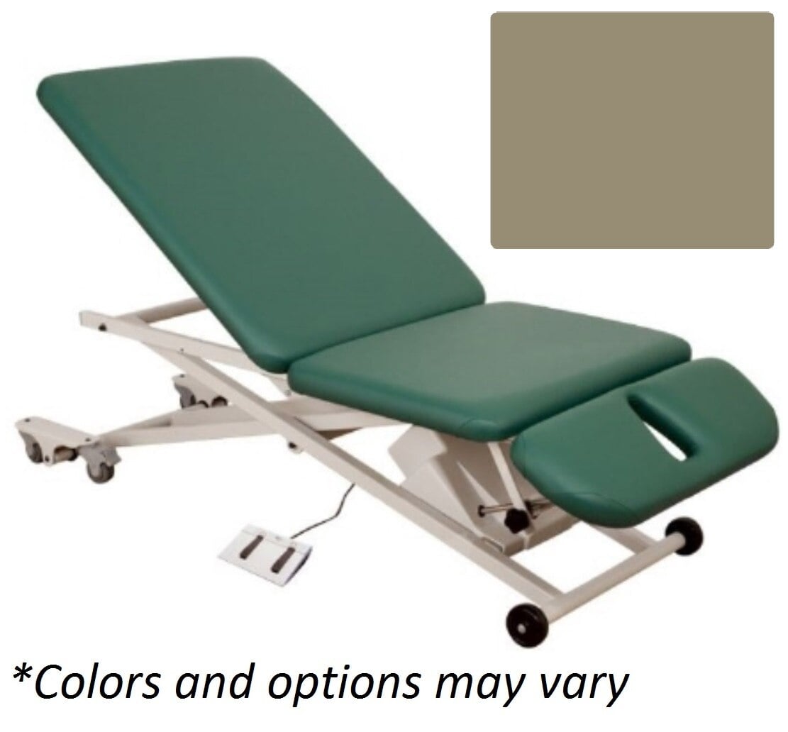 Oakworks Table Power Lift PT 300, Physical Therapy Table, Clay, 550 lb Capacity