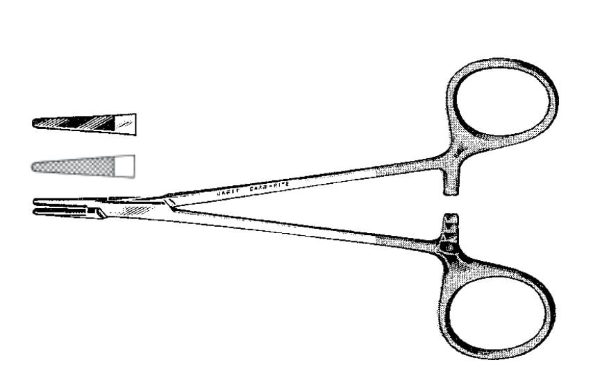 Jarit Webster Needle Holder, Small Jaw, 4-5/8"