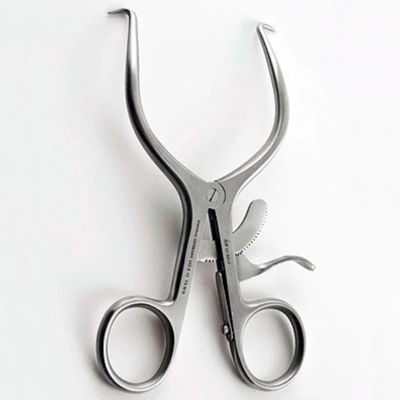 Sklar Instruments Gelpi Retractor, 2 Prongs, 7", Stainless Steel, Non-Sterile, Each