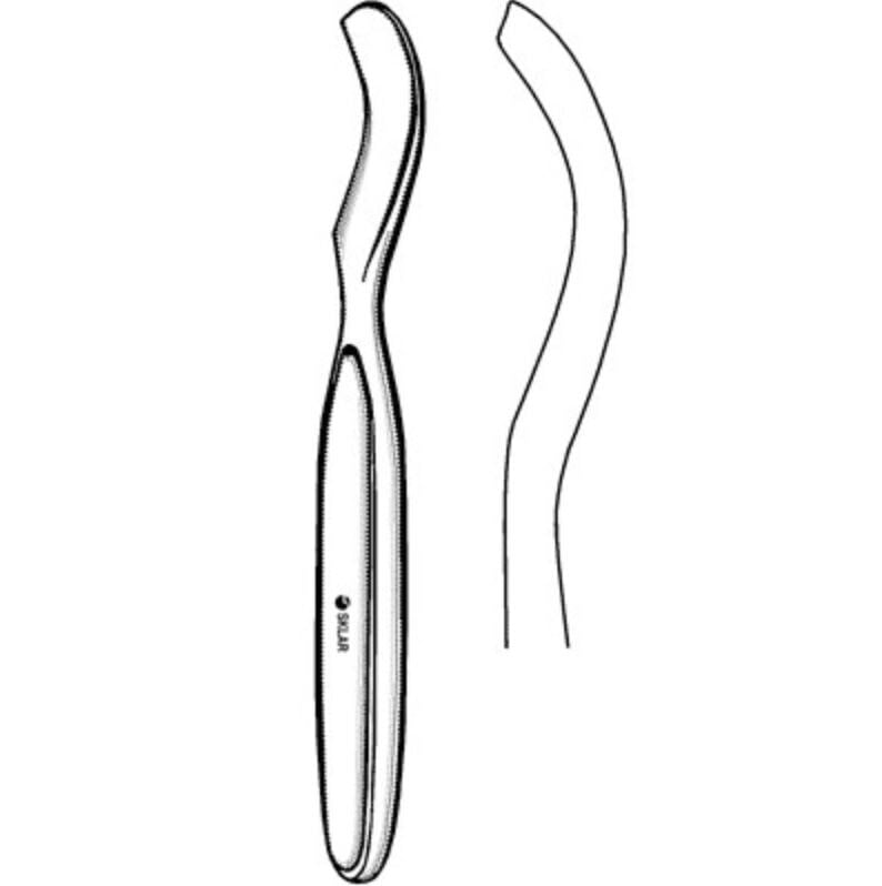 Elevator McGlamry SS 13mm, 6-1/2", Stainless Steel, Non-Sterile, Each, 01KT0J0919ENH1DTSVDGDB1E5P