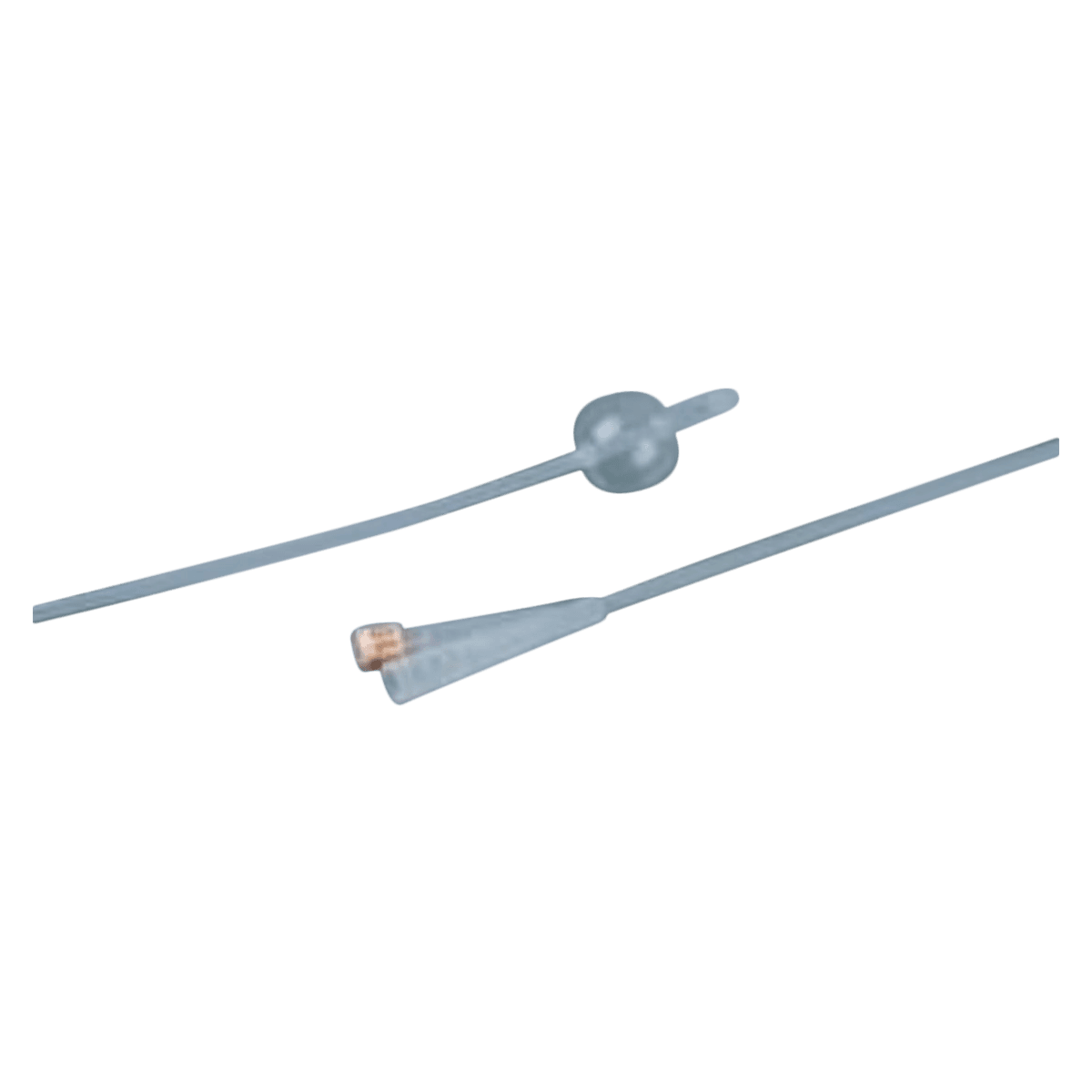 Catheter Foley Uncoated 2-Way, 18Fr 30cc, Standard Tip, Silicone, 01KEZKNNY565YZ6YQSNCY6QNFW