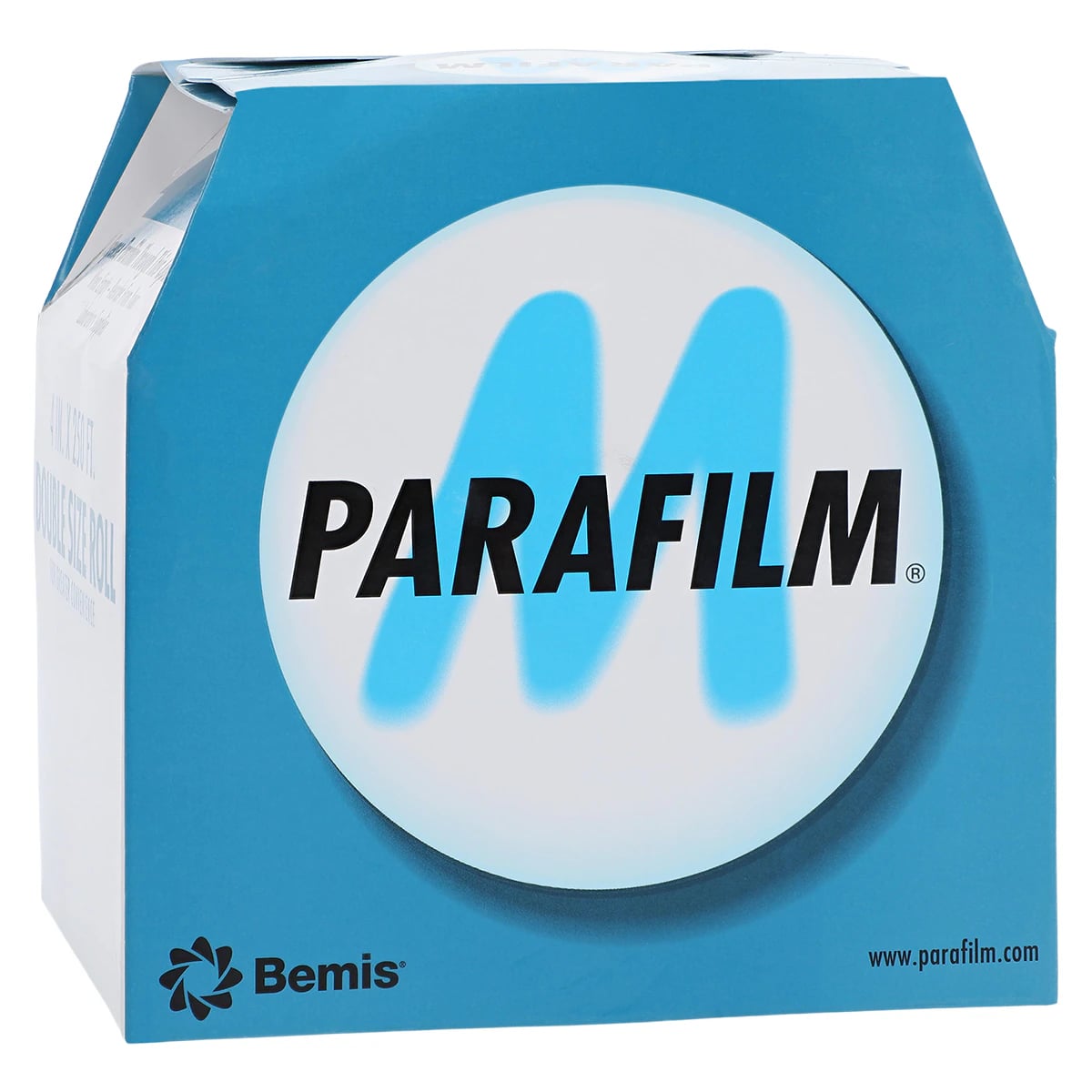Parafilm M Sealing Film, Natural, 4 in x 250 ft (100 mm x 75 m), 1/Roll