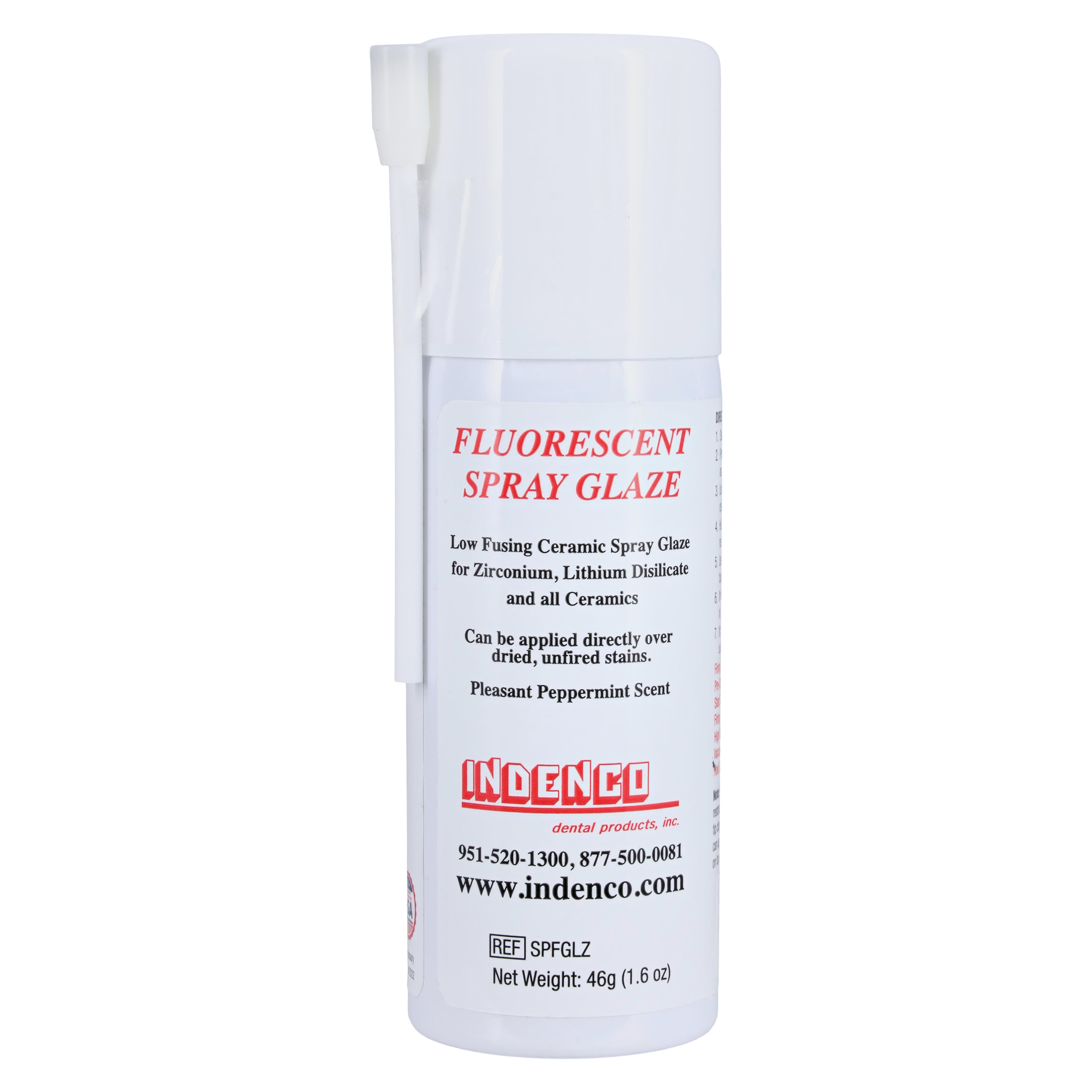 Indenco Fluorescent CAD Spray Glaze, 46g/1.69 oz, Can
