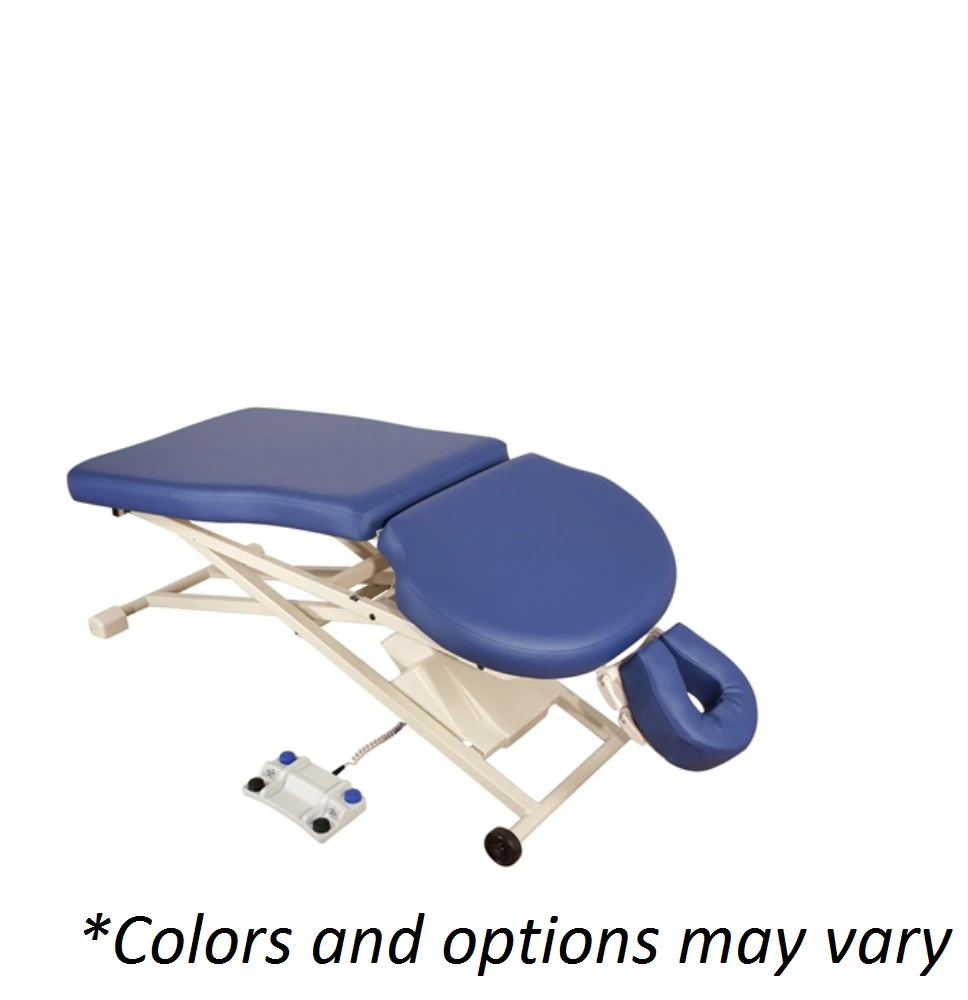 Oakworks PT400M Physical Therapy Table with Comfort Foam, Coal, 550 lb Capacity