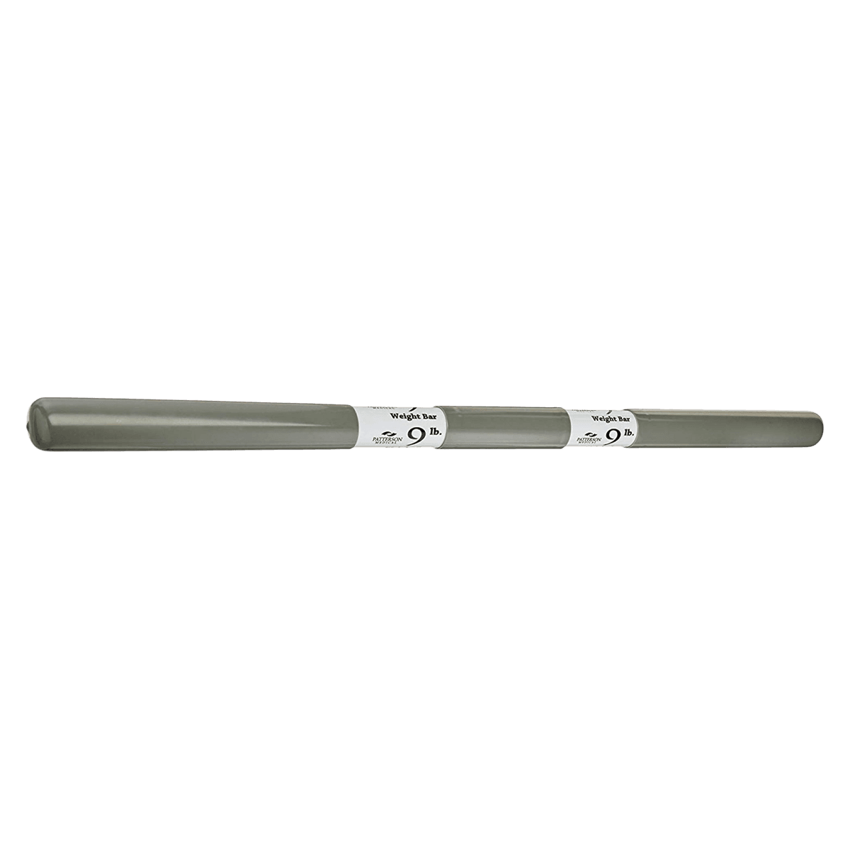 Performance Health Weight Vinyl Grip Bar for Rehab, 9 lb, Gray, 01KT8PD53M1MT11Z9J8YZ4956R