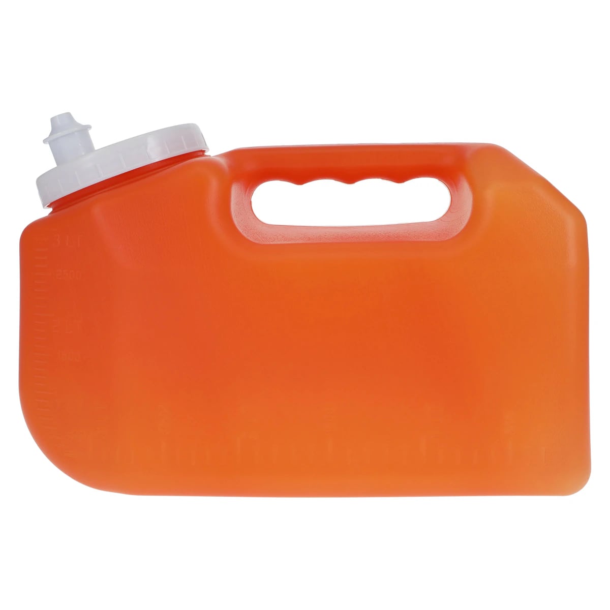 Urisafe 24-Hour Urine Collection Container, 3000mL, Polyethylene, Non-Sterile, Screw Cap, Amber, 40/Case