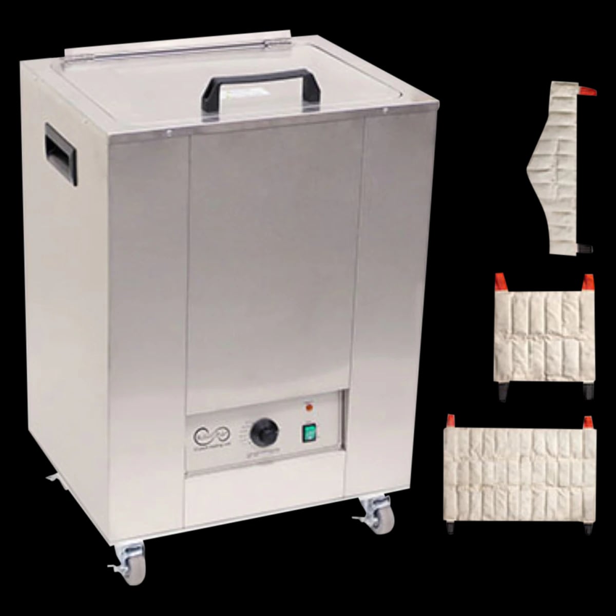 Relief Pak Mobile Heating Unit with 3 Standard, 3 Neck, 3 Oval Pads