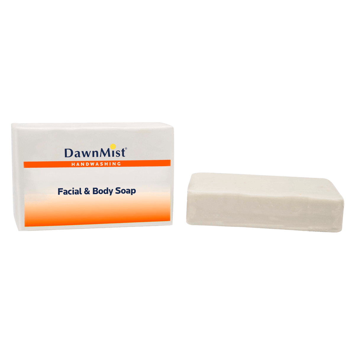 DawnMist Facial & Body Soap, Individually Wrapped, 0.675 oz, 500/Case