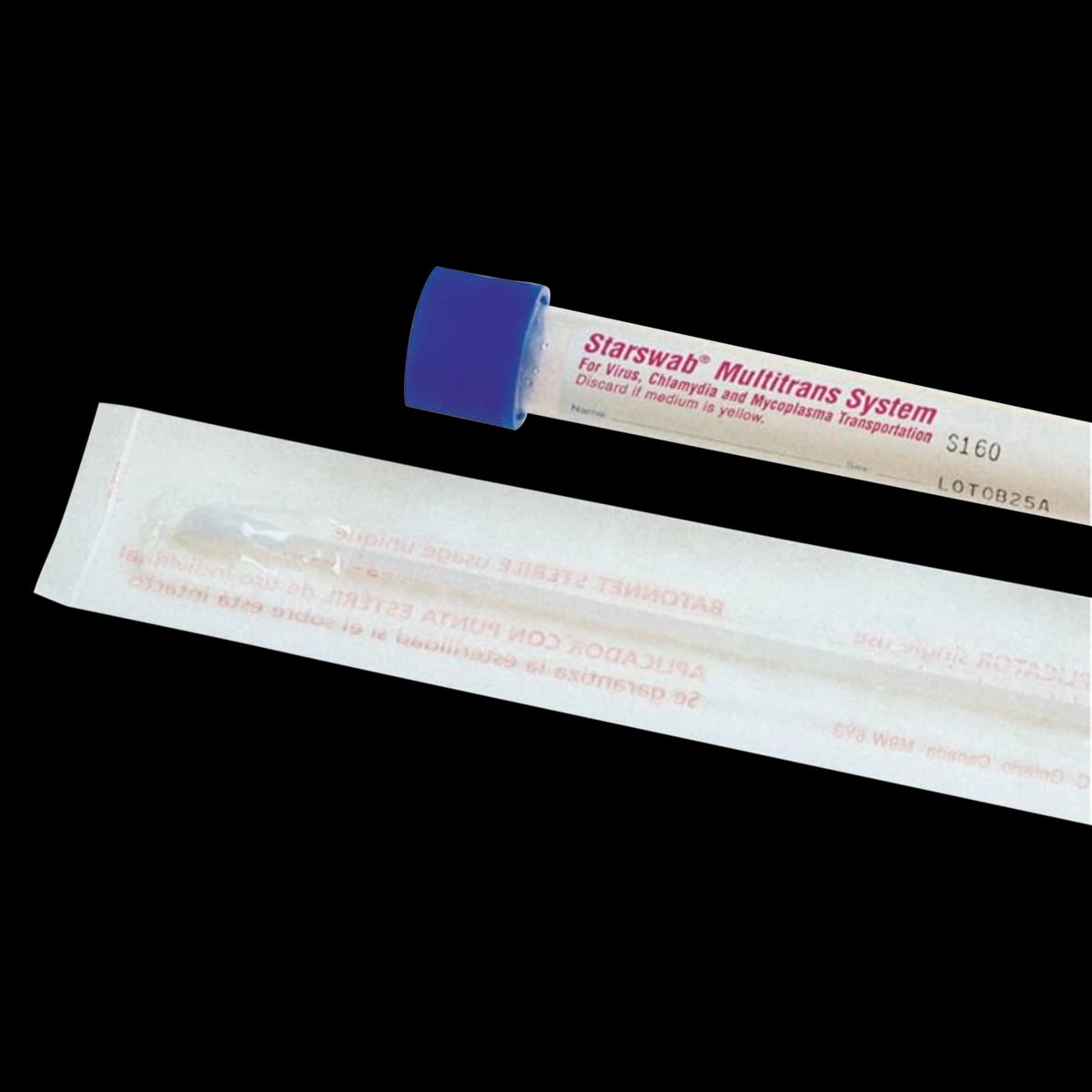 Multitrans Specimen Collector, Sterile, Peel Pouch, Disposable, One Polyester Swab, 100/Case
