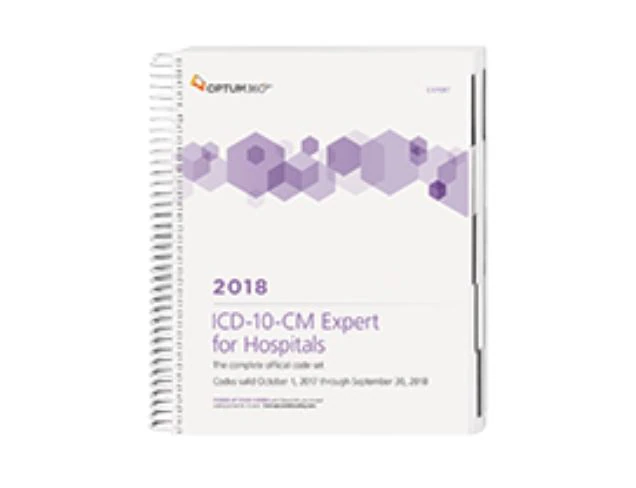 ICD-10-CM Expert for Hospitals 2018 Instructional Book, Spiralbound, English