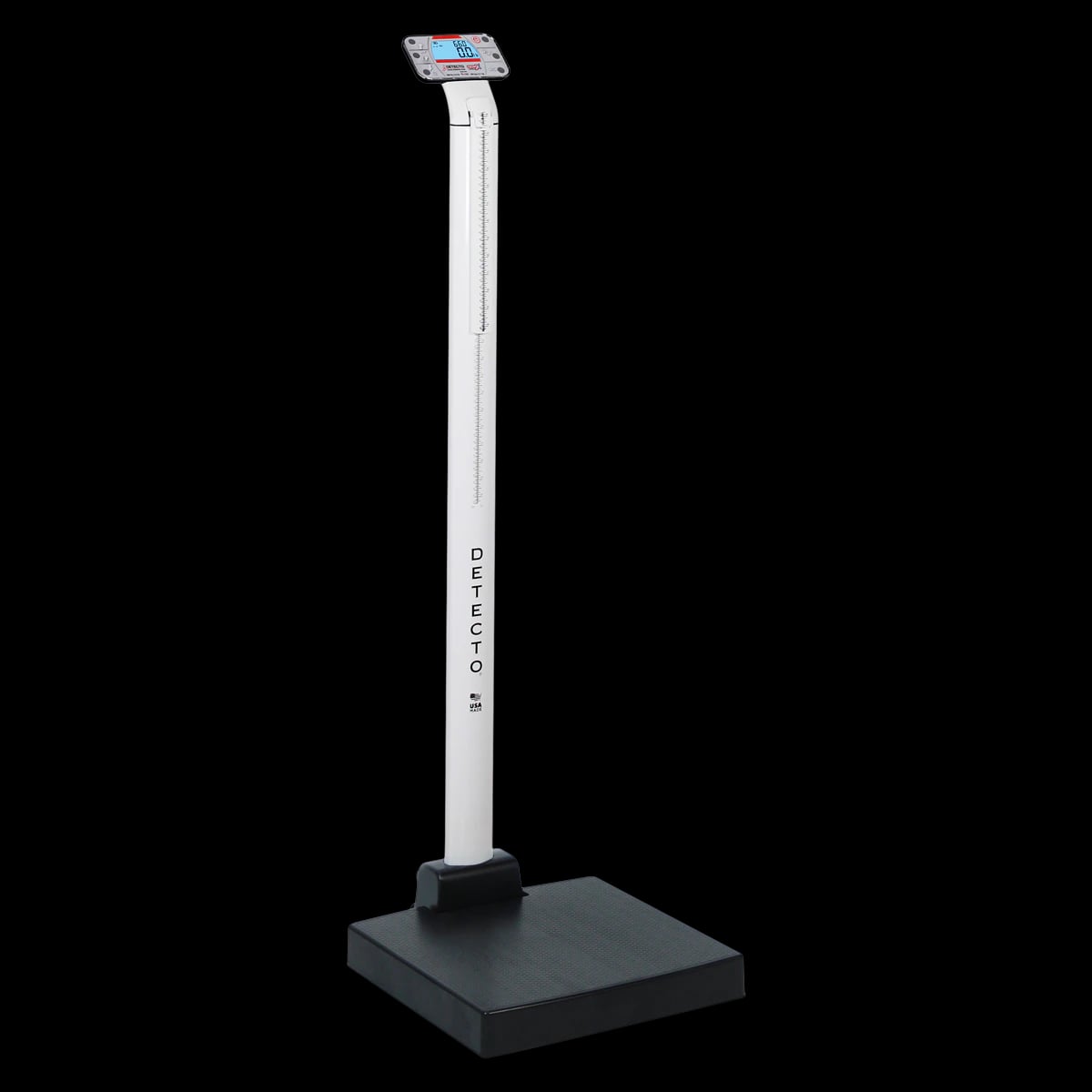 Detecto Apex Digital Patient Scale with Height Rod, LCD Display