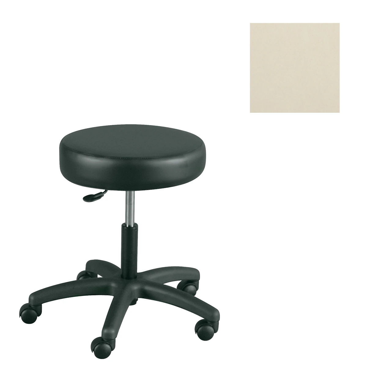 Winco Mfg LLC Task Stool with Gas Lift, 250 lb Capacity