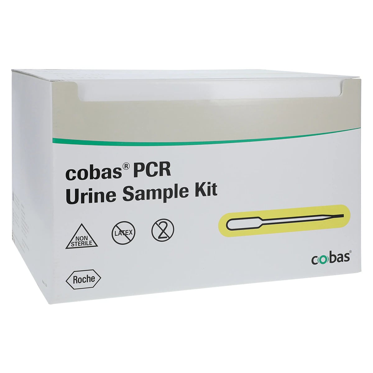 Roche Diagnostics cobas Urine Sample Kit, Disposable PCR Transport Media, 100/Package