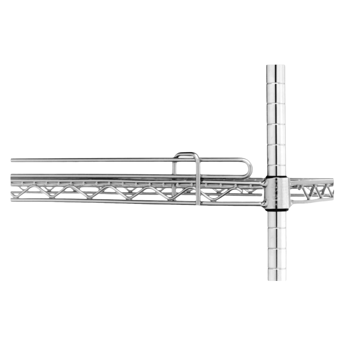 InterMetro Super Erecta Shelf Ledge, 60" x 1", for Shelving Unit