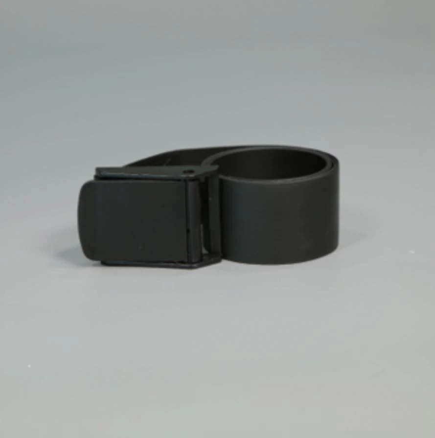 DeRoyal Gait Belt, Abdominal Poly-Coated Webbing, 60" Length, Black