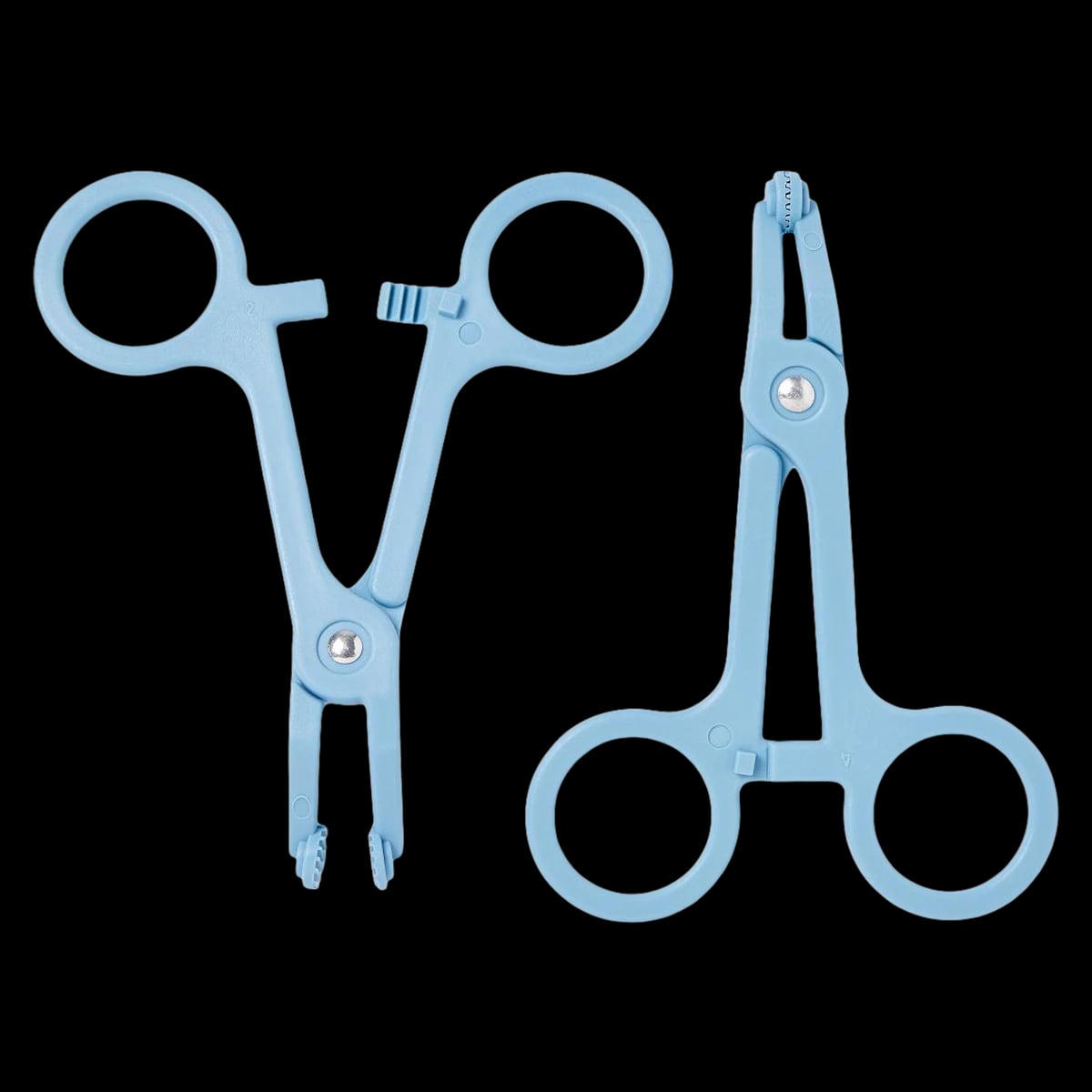Medline Clamp Drape, Plastic, Sterile, Disposable, Blue, 100/Case