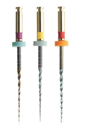 Coltene HyFlex EDM Shaping Set, Medium, 21mm, 3 Files/Pk (10/0.05, 20/0.05, 25/~)