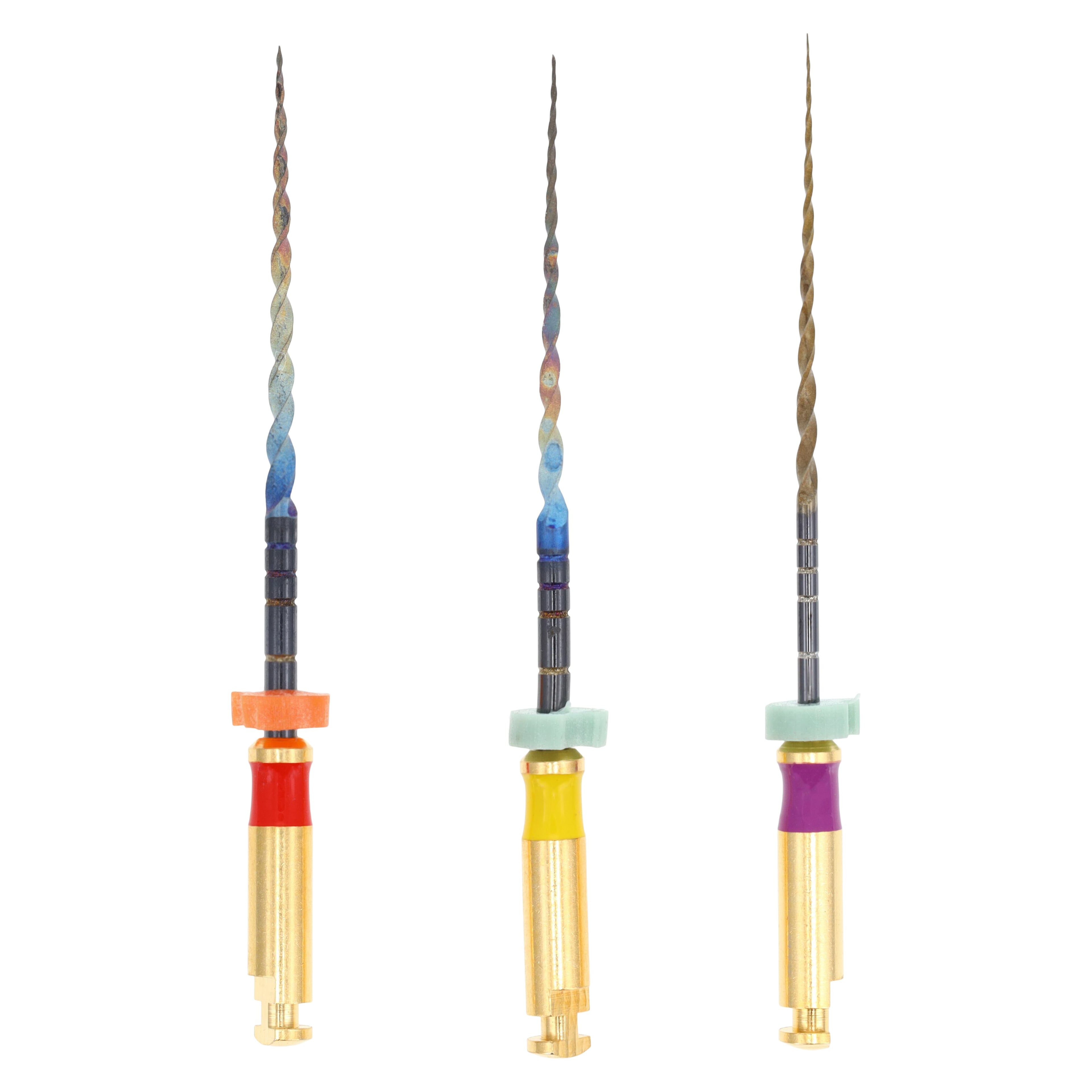 HyFlex EDM Shaping Set Medium, 25mm, 3 Files (10/0.05, 20/0.05, 25/~), #60022289