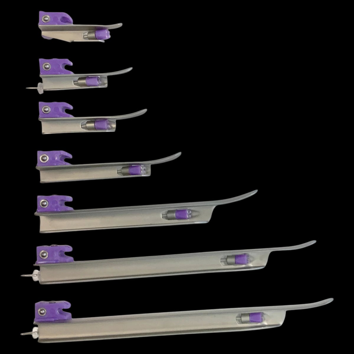 SunMed Intubrite Laryngoscope Blade, Miller #0, Disposable