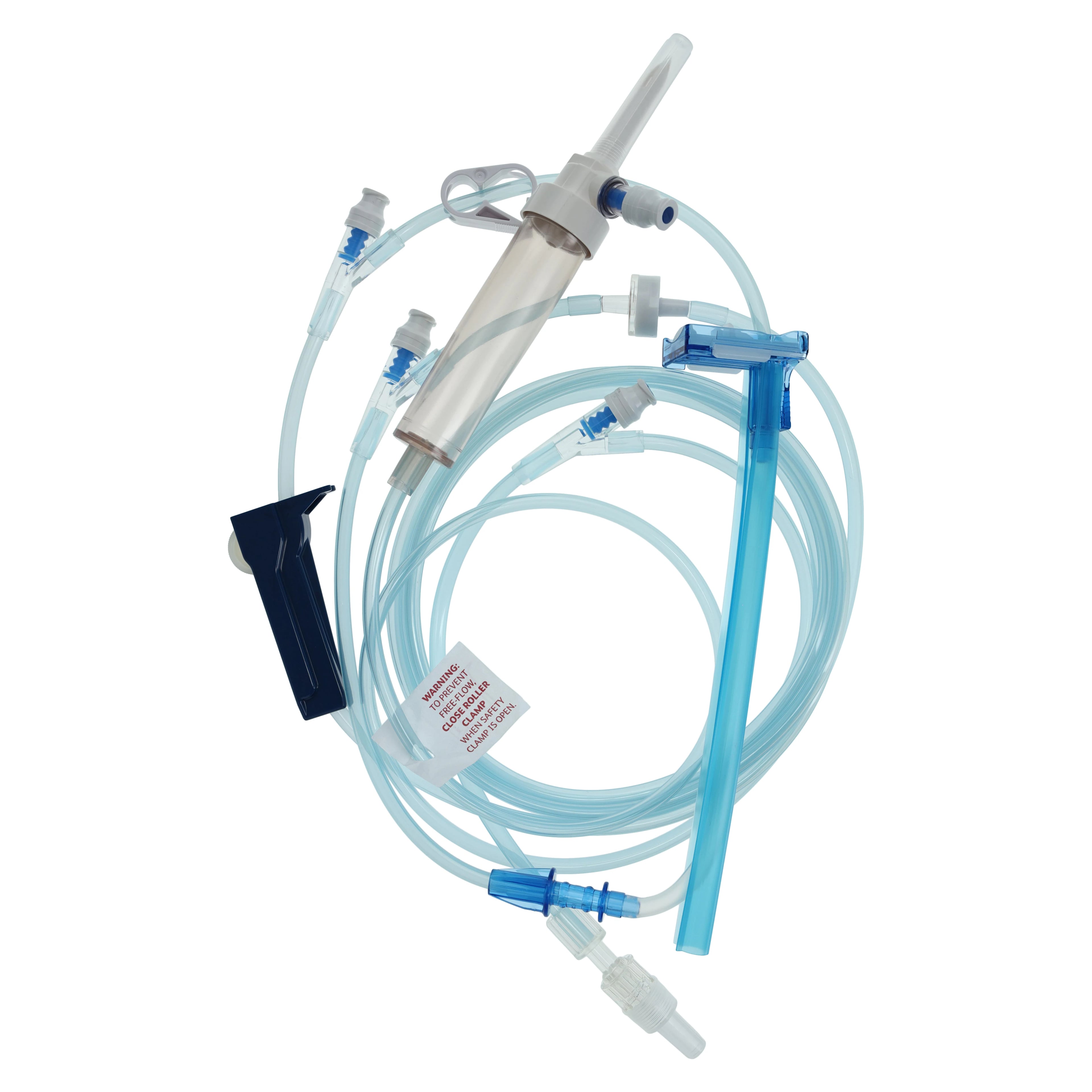 BD SmartSite Pump Module with Injection Sites, 20 Drops/mL, 25 mL, 127" Tubing, 2-Piece Male Luer Lock, Sterile, 20/Case