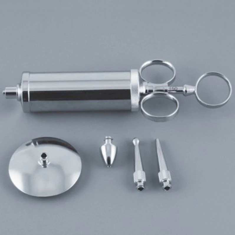 Sklar Instruments Ear Syringe, Bulbous/Tapered Tip, Chrome Plated Stainless Steel, Non-Sterile, Reusable, Each