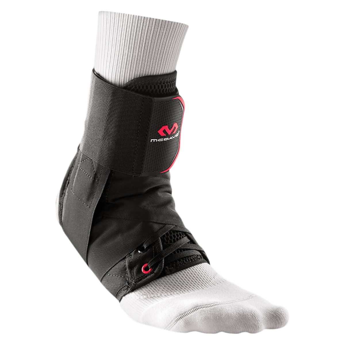 McDavid Ankle Support Brace with Strap, Polyester, Medium (Men 9-11 / Women 10-12), 8.5-9" Ankle