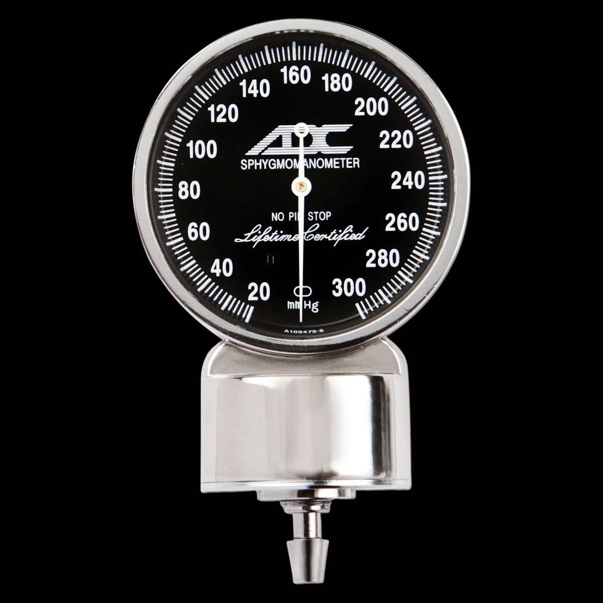 American Diagnostic Aneroid Gauge, Black, Latex-Free, for Diagnostix 700/778 Series Blood Pressure Units