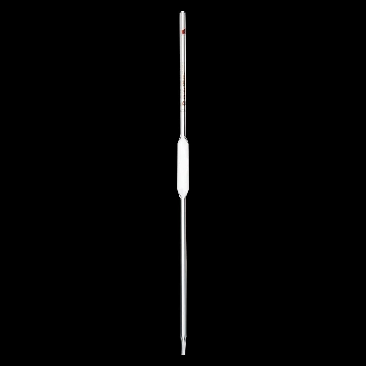 Kimble Chase Volumetric Reusable Pipette, Borosilicate Glass, 5mL, TC/TD, White Color Code, Unserialized, 6/Case