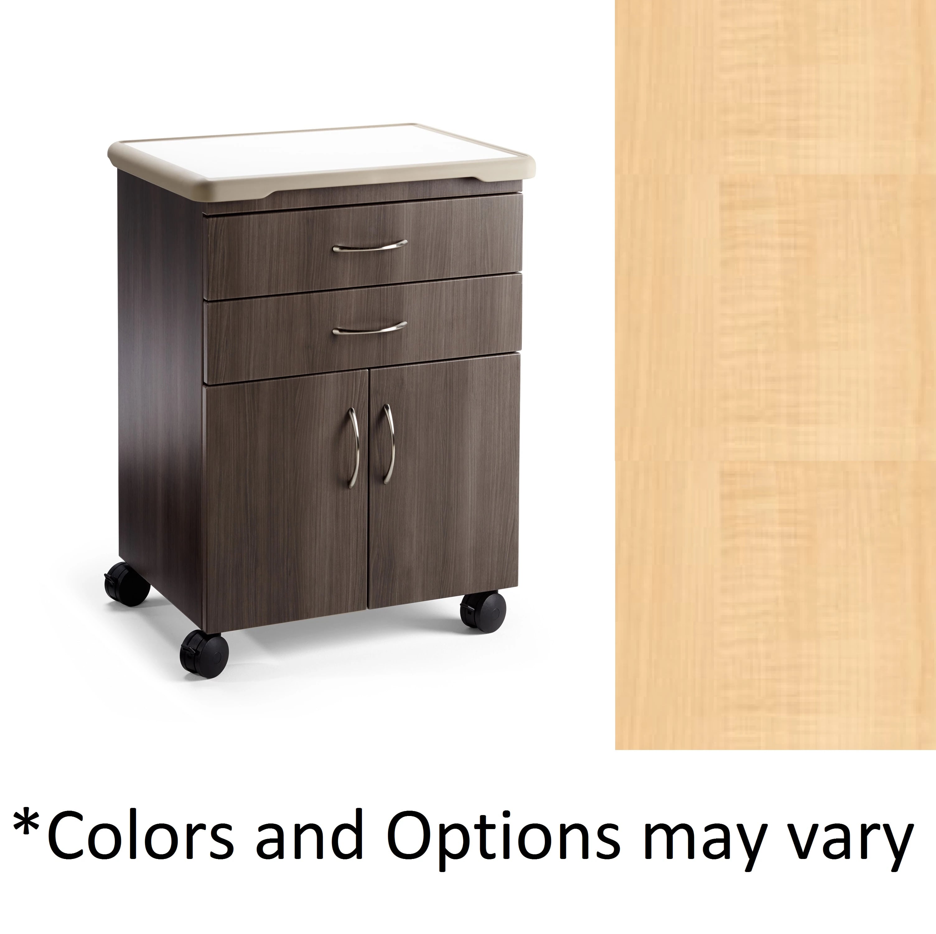 Midmark Mobile Treatment Cabinet, 2 Drawers