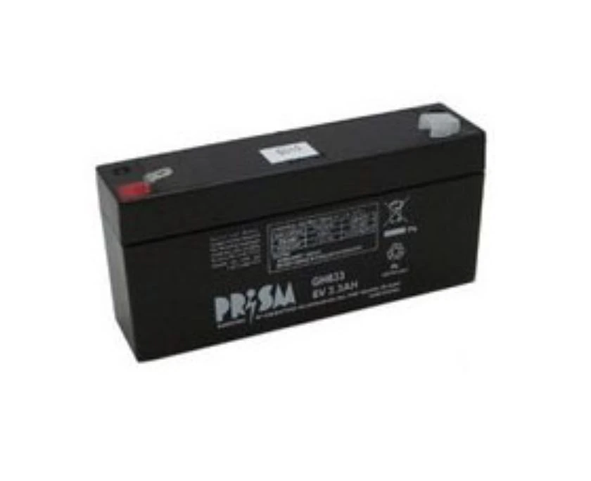 GE Healthcare OEC Critikon Dinamap Replacement Battery, 6V 3.4Ah Sealed Lead Acid