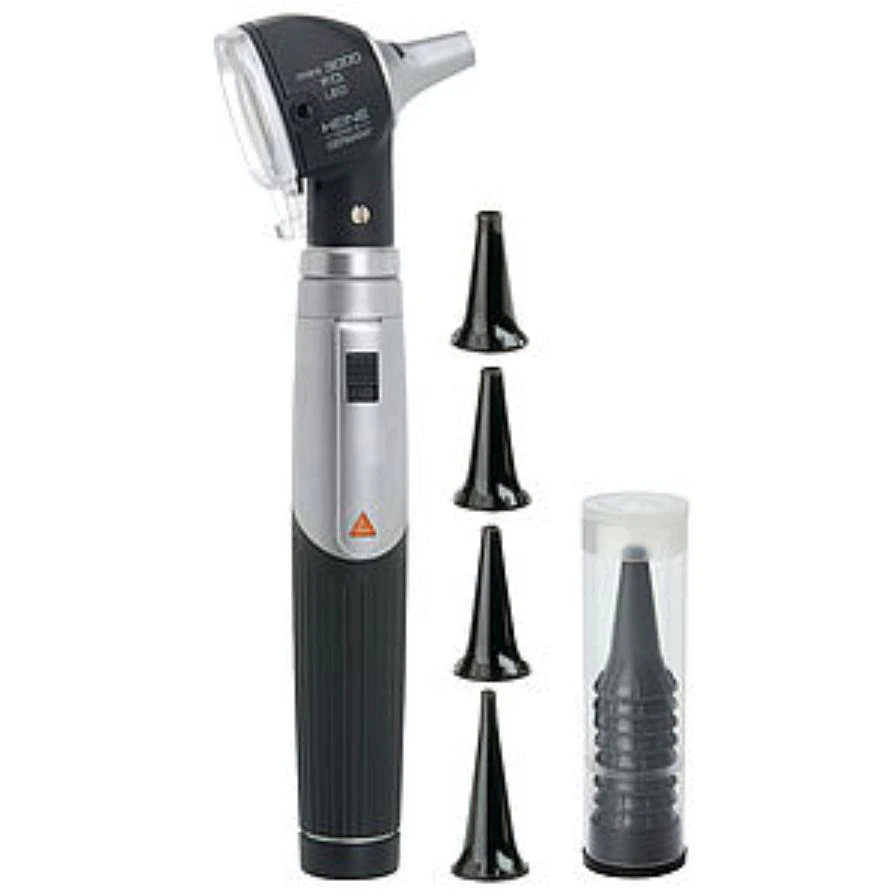 Heine Mini 3000 Fiberoptic Otoscope, LED, Rechargeable