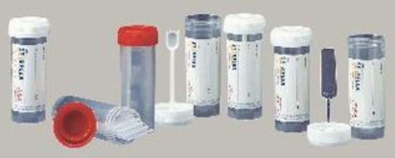 Starplex Scientific Universal Collector 30mL Sterile Specimen Container with White O-Ring Cap, Clear Conical/Labeled, 1000/Case