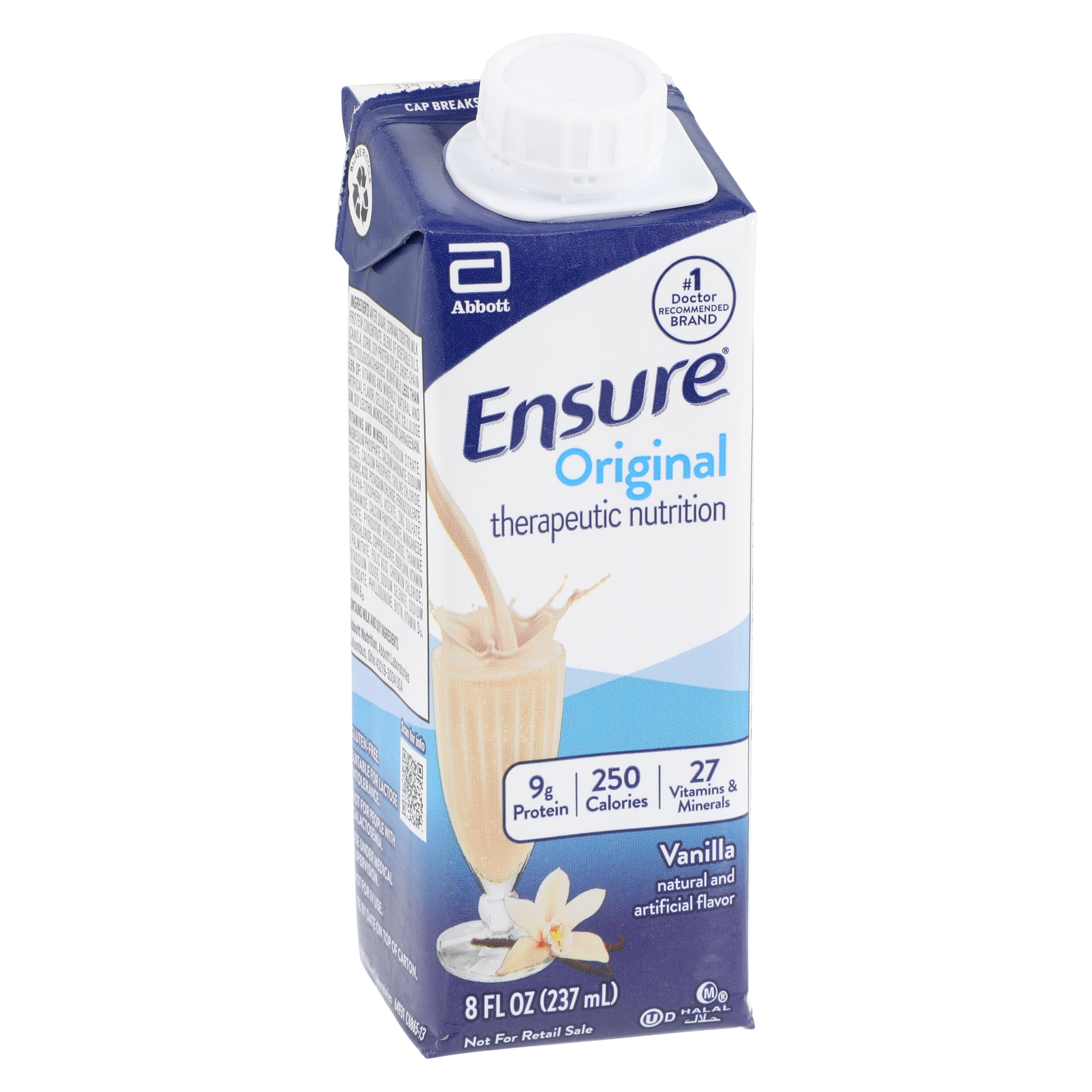 Ensure Shake ARC Vanilla, 8 oz, 24/Case