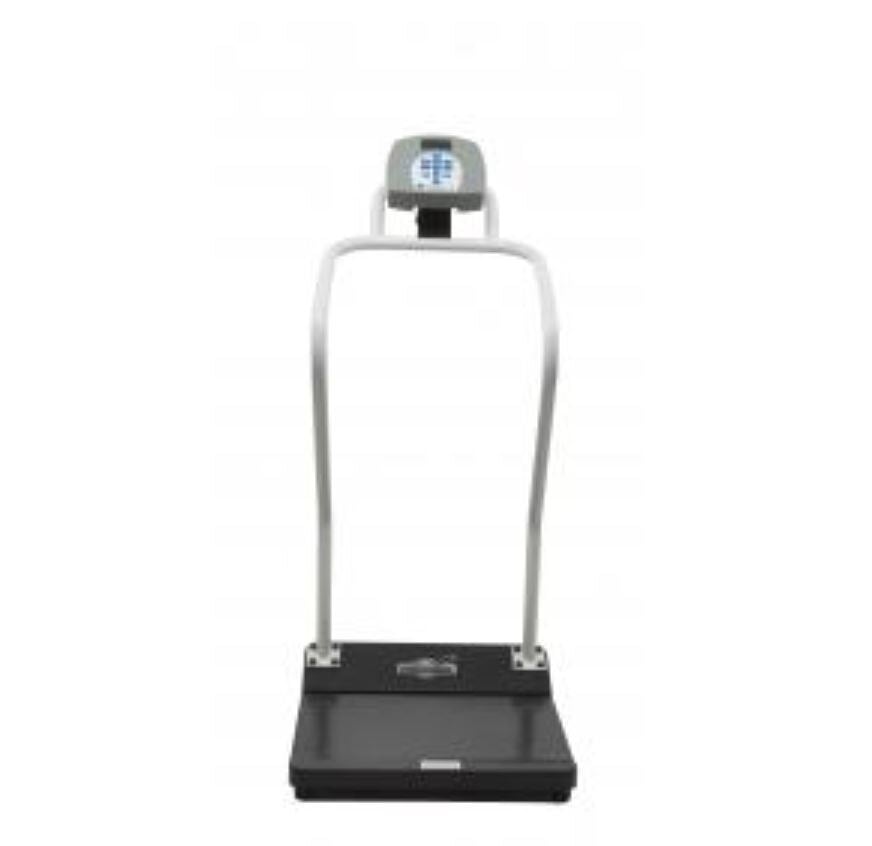 Health-o-Meter Antimicrobial Platform Scale, 1000 lb Capacity, 1-1/2" TFT-LCD Screen