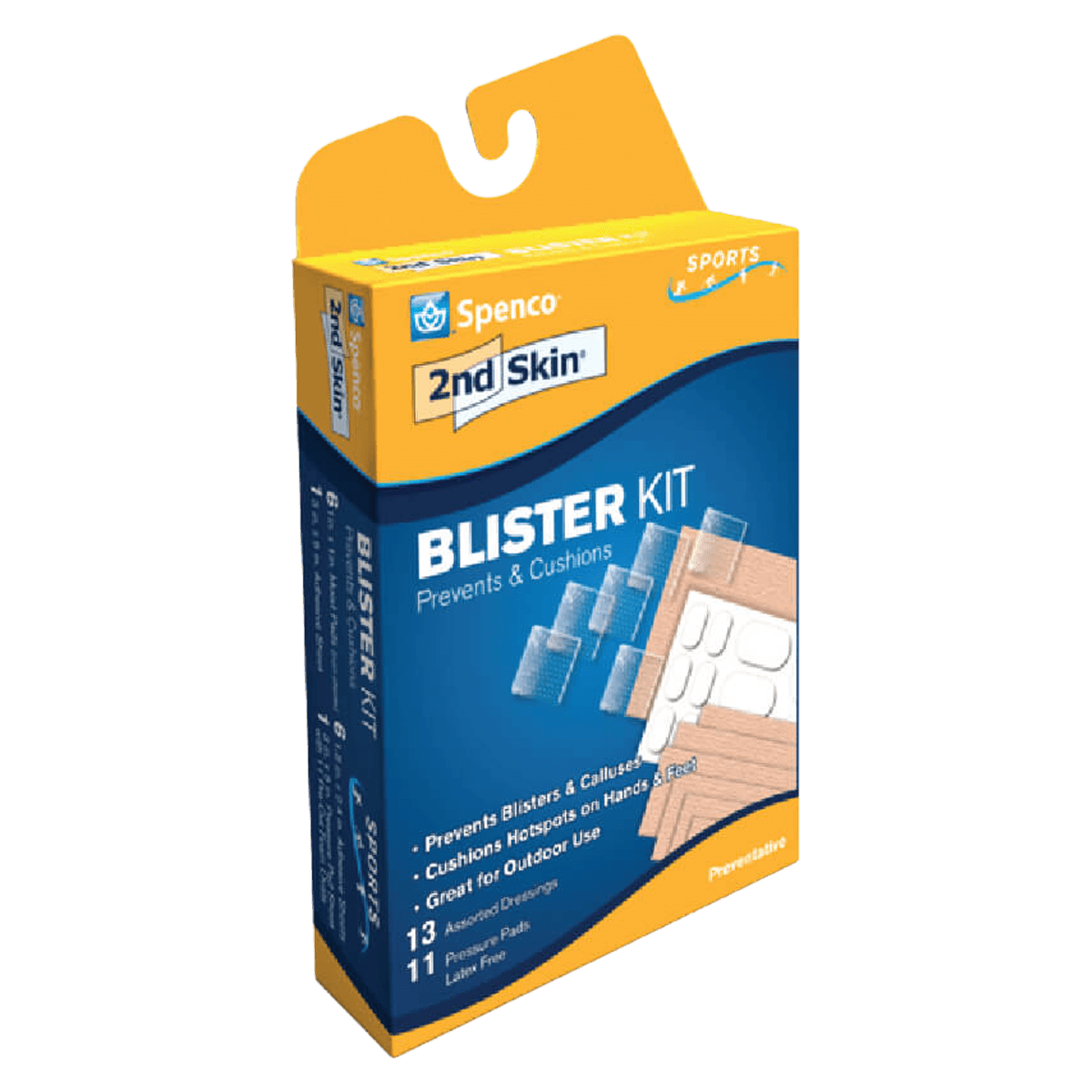 2nd Skin Blister Pad Kit, 1/Box