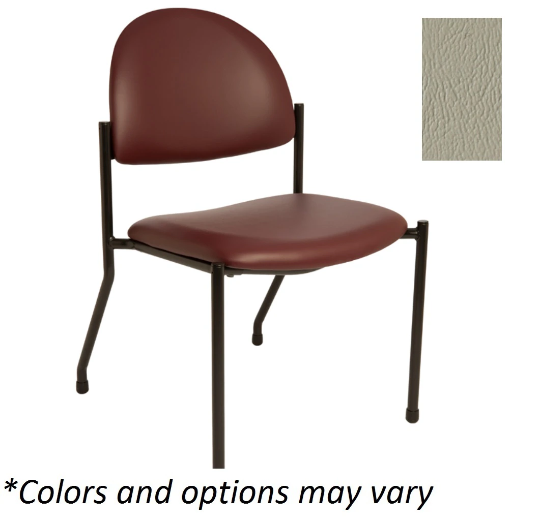 Brewer Chair Side Chair without Arms, 250 lb Capacity, Steel Tube Frame