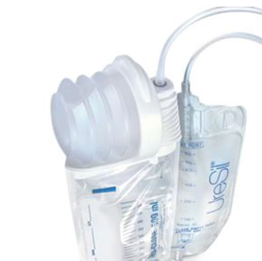 Uresil Tru-Close Gravity Drainage Bottle, 1000 mL