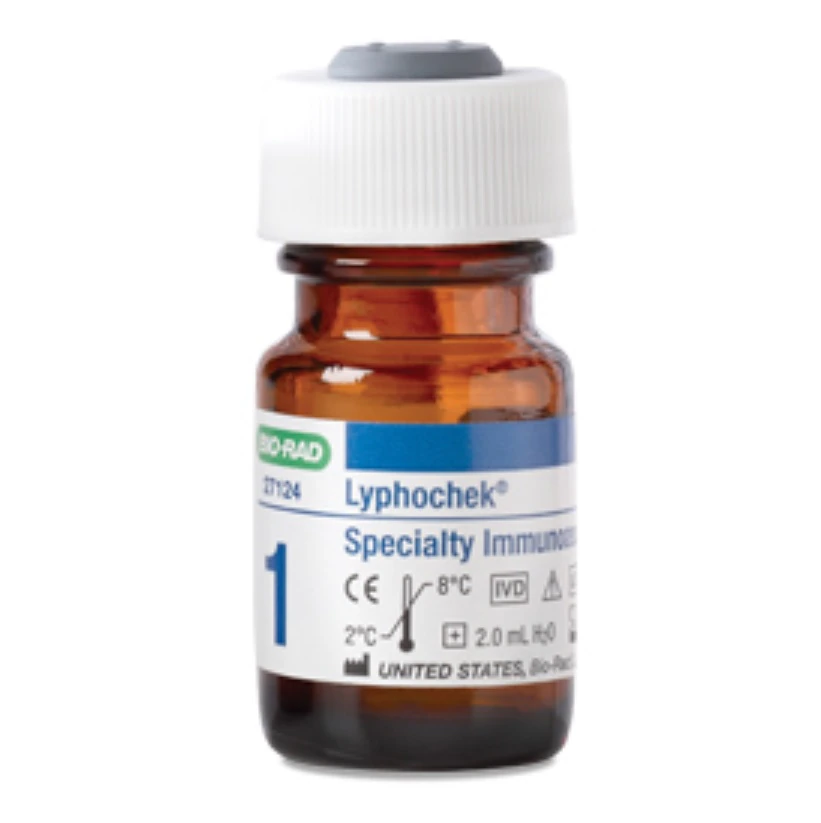 Bio-Rad Lyphochek Immunoassay Control Level 1, 2 mL, 6 Vials/Pack